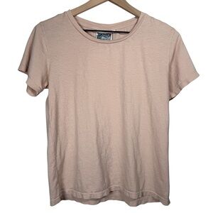 Jungmaven Hemp Cotton Tee XS Pink Made In USA
